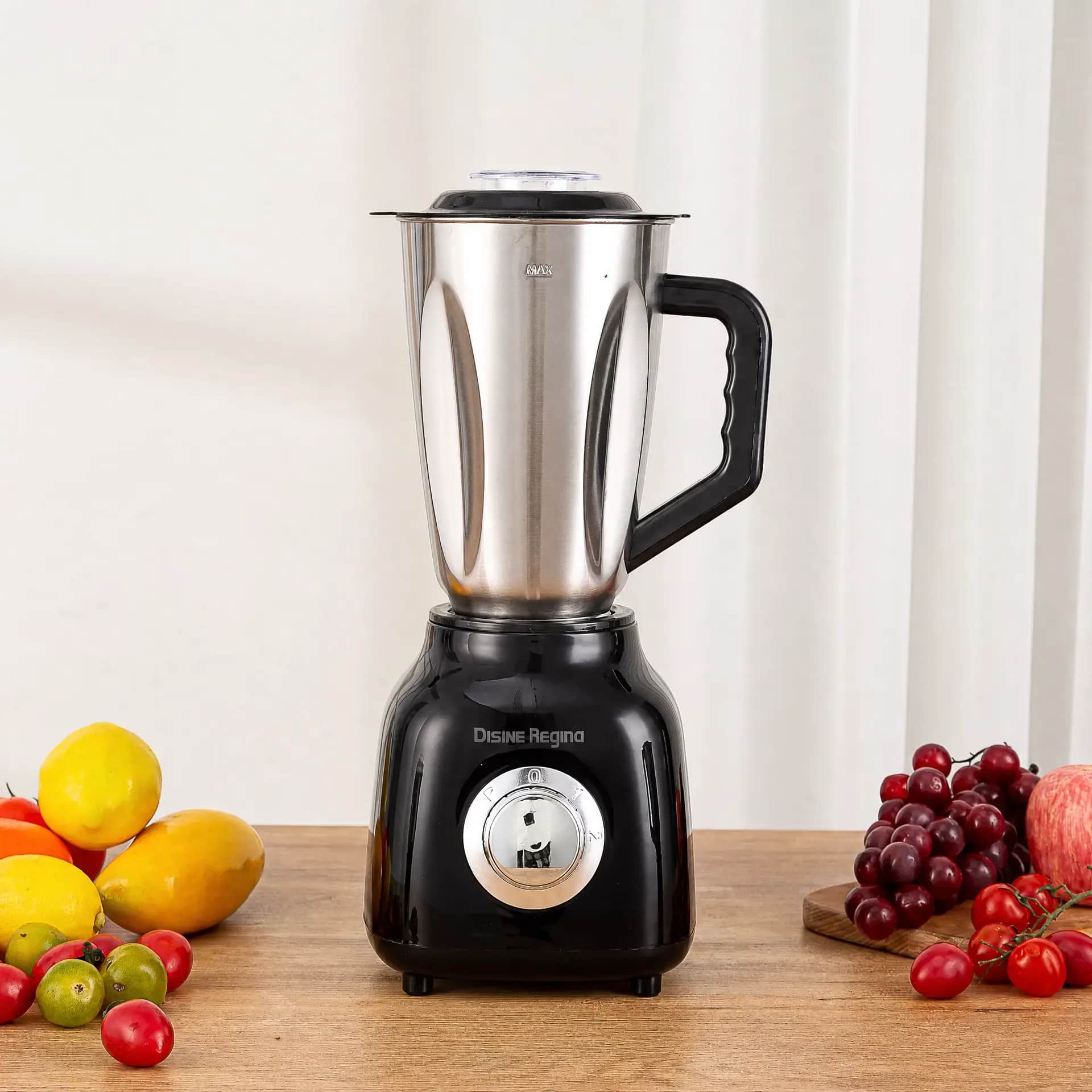 750W 3-in-1 Multifunctional Blender 3 Cups Set | 1.5L Stainless Steel Blender Jar + Chopper Cup + Grinder Cup | Juice Maker, Meat Chopper, Food Processor