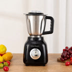 750W 3-in-1 Multifunctional Blender 3 Cups Set | 1.5L Stainless Steel Blender Jar + Chopper Cup + Grinder Cup | Juice Maker, Meat Chopper, Food Processor