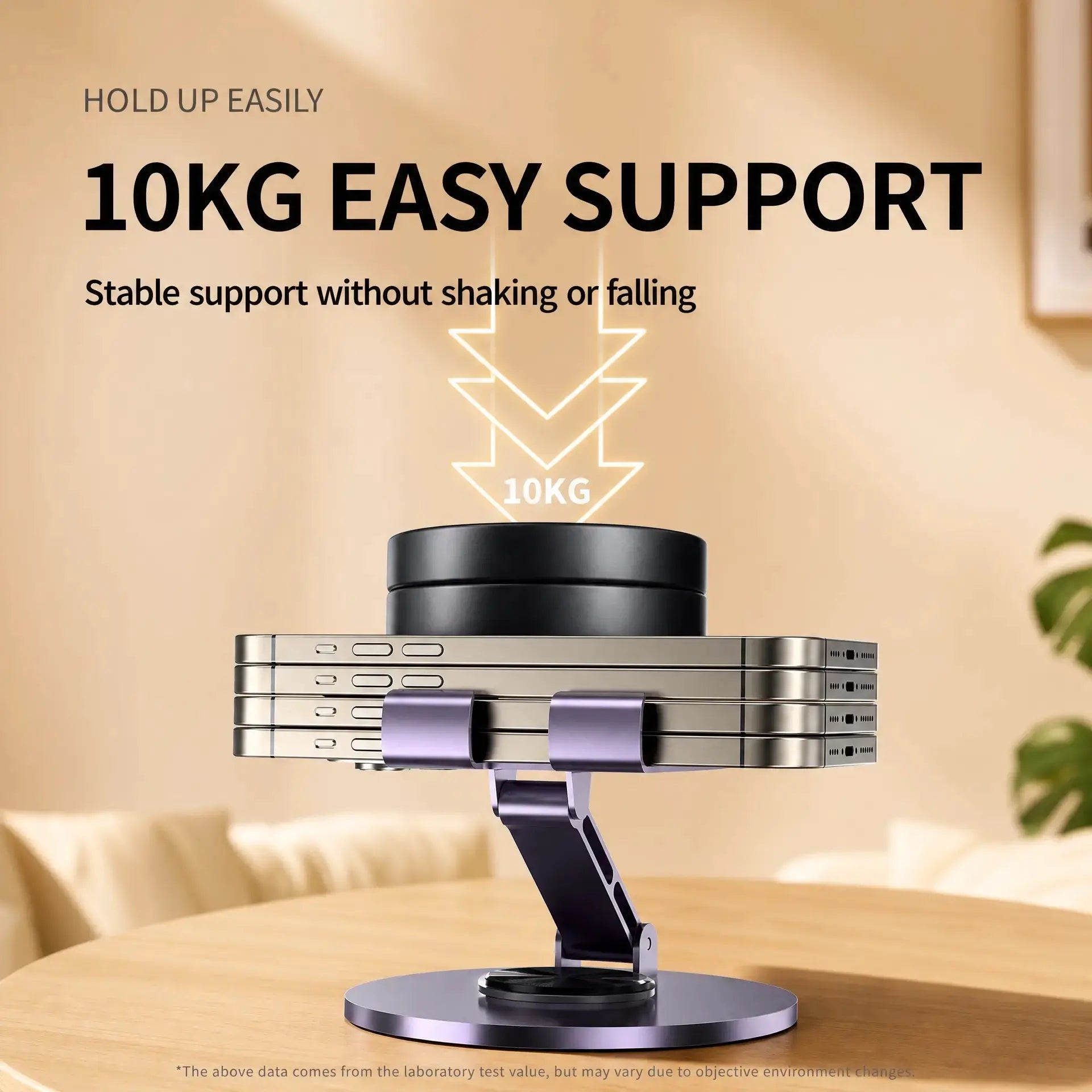 All-metal 360 degree rotating phone and tablet stand - product image 8