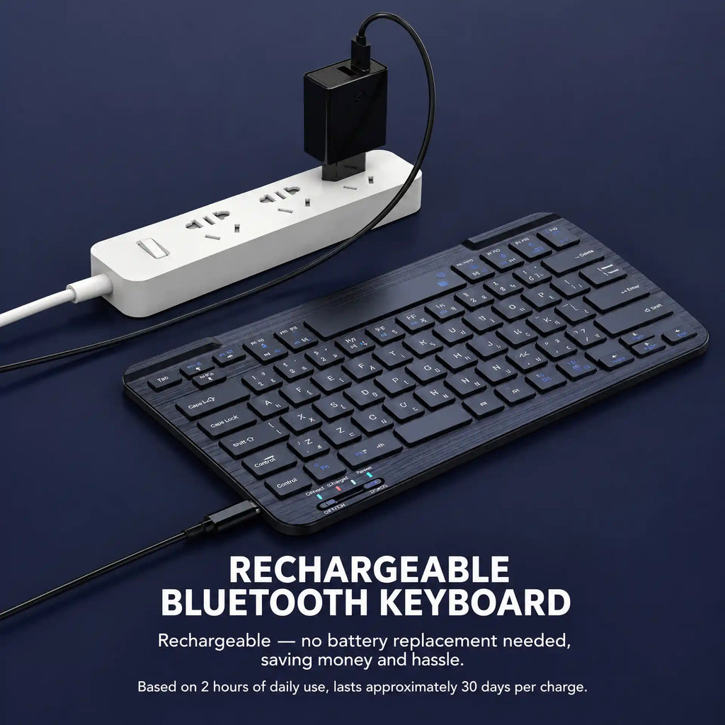 Rechargeable Bluetooth Wireless Keyboard – view 5