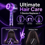 Professional High-Speed Hair Dryer with Ultra-Fast Drying and Ionic Care