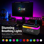 OKOP KP559 Multifunctional Bluetooth 5.3 Alarm Clock Speaker with Wireless Charging, RGB Light & White Noise